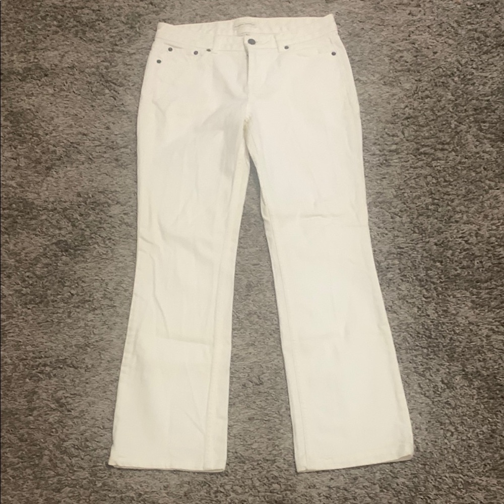 Women's Banana Republic White Jeans size 4